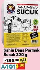 ŞAHİN DANA PARMAK SUCUK ŞAHİN DANA PARMAK SUCUK